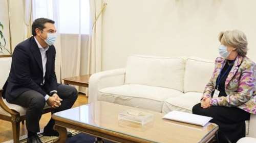 Ο Αλέξης Τσίπρας συναντήθηκε με την Αθηνά Λινού - Ηταν η πρότασή του για Υπουργός Υγείας κοινής αποδοχής