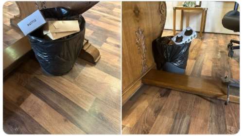 Η μαύρη σακούλα σκουπιδιών στο γραφείο του Αδωνι Γεωργιάδη που άναψε φωτιές- Τι έγραψε ο Πολάκης