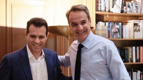 Μητσοτάκης σε Δημήτρη Ιτούδη: &quot;Τα καλύτερα είναι μπροστά μας&quot; [εικόνα]