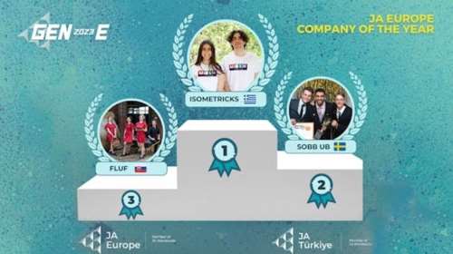 JA Greece: Η Ελληνική &quot;startup&quot; Isometricks εκπροσωπεί την Ευρώπη στον Παγκόσμιο Μαθητικό Διαγωνισμό του Junior  Achievement