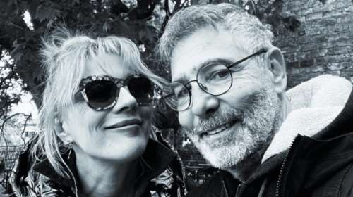 Θοδωρής Αθερίδης - Σμαράγδα Καρύδη: Χαλαροί και ερωτευμένοι στο Πήλιο [εικόνες]