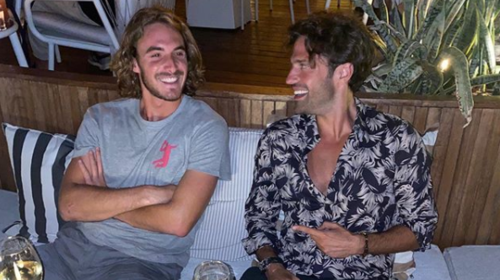 Τσιτσιπάς και Αργυρός χαμογελούν και γοητεύουν - Η συνάντησή τους και τα λόγια θαυμασμού [εικόνες]