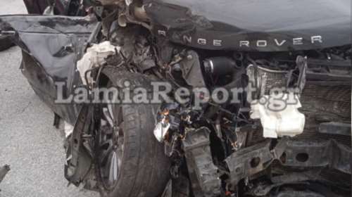 Αλέξης Κούγιας: Εικόνες σοκ από το τροχαίο - Σμπαράλια το πολυτελές αυτοκίνητό του