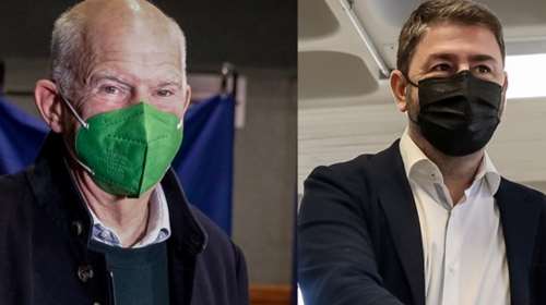 ΚΙΝΑΛ: Ο Λοβέρδος στηρίζει Ανδρουλάκη που θέλει &quot;ειρηνική νίκη&quot; - &quot;Σκληρό ροκ&quot; από Παπανδρέου ως την Κυριακή