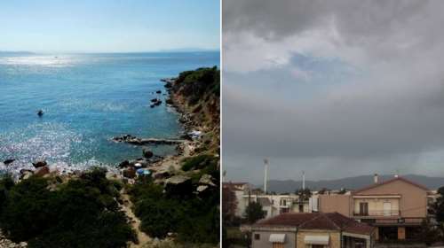 Τρελάθηκε ο καιρός: Πού άγγιξε το 0 η θερμοκρασία και πού ήταν πάνω από 20 βαθμούς Κελσίου