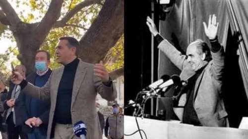 Ο Τσίπρας εμφανίστηκε με ζιβάγκο και το Τwitter... οργίασε: &quot;Οσο και να αντιγράψεις, Ανδρέας δεν θα γίνεις&quot;