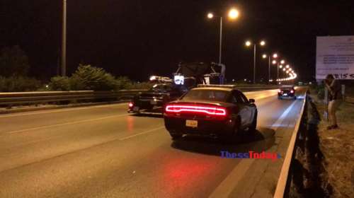 Θεσσαλονίκη όπως... Χόλιγουντ: Τρελή καταδίωξη με αμερικανικό περιπολικό - Για την ταινία του Μπαντέρας [εικόνες]
