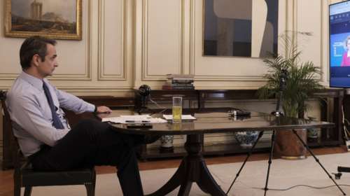 Εκρήξεις Βηρυτός: Στην τηλεδιάσκεψη για το Λίβανο με Μακρόν και Τραμπ ο Κυριάκος Μητσοτάκης