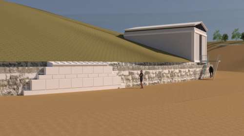 ΚΑΣ για τύμβο Καστά Αμφίπολης: Ομόφωνο &quot;ναι&quot; στην κατασκευή εξωτερικού κελύφους [εικόνες - βίντεο]