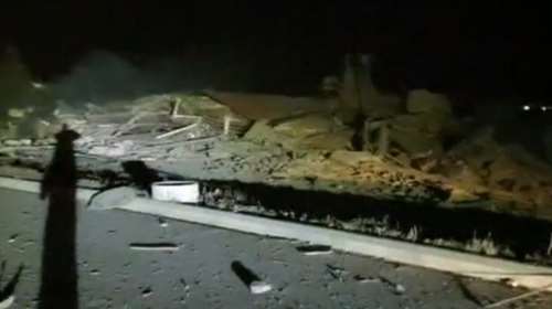 Καστοριά: Ισχυρή έκρηξη ισοπέδωσε ιστορικό ξενοδοχείο [εικόνες - βίντεο]