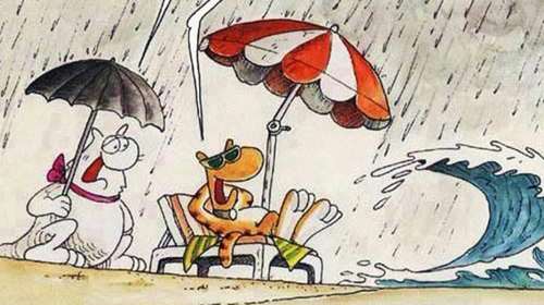 Το νέο σκίτσο του Αρκά για... το τέλος του καλοκαιριού [εικόνα]