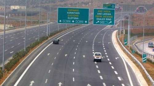 Κυκλοφοριακές ρυθμίσεις στον κόμβο Ακράτας, στην ε.ο. Κορίνθου–Πατρών