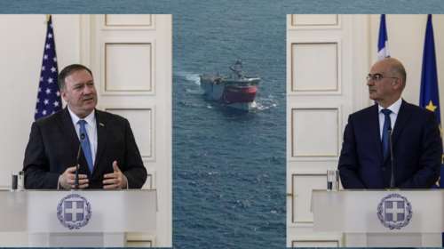 Oruc Reis: Κίνηση &quot;ματ&quot; από Αθήνα - Πιθανή συμμετοχή Πομπέο στο Συμβούλιο των Ευρωπαίων ΥΠΕΞ