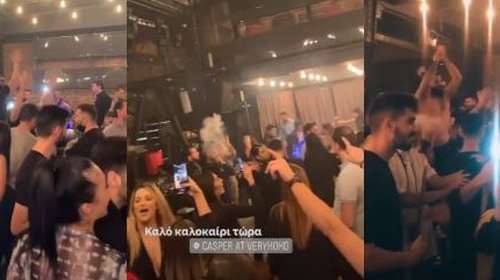 Θεσσαλονίκη - Αυτή η νύχτα μένει: Το έκαψαν στα Λαδάδικα πριν το lockdown [βίντεο - εικόνες]