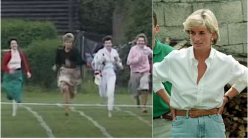 Βίντεο ντοκουμέντο: Η πριγκίπισσα Νταϊάνα τρέχει ξυπόλητη σε αγώνα δρόμου