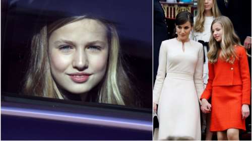 Πριγκίπισσα Λεονόρ: Επιστροφή στο σχολείο με μίνι φούστα και ψηλές κάλτσες