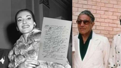 Μαρία Κάλλας: Η ερωτική επιστολή στον Αριστοτέλη Ωνάση, 43 χρόνια μετά τον θάνατό της