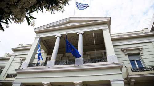 ΥΠΕΞ για δηλώσεις Πελώνη: Συνειδητά fake news η διαστρέβλωση όσων είπε για το γαλλικό πλοίο και την τουρκική φρεγάτα