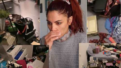 Μαίρη Συνατσάκη: Εικόνες - σοκ από τη διάρρηξη στο σπίτι της