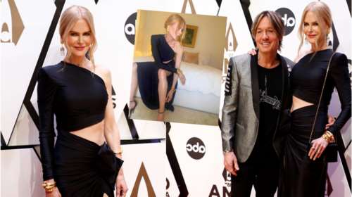 Νικόλ Κίντμαν: Το πολυτελές red carpet look με απίθανα ελληνικά χρυσά κοσμήματα