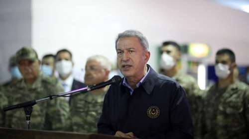 Τραβάει το σχοινί ο Ακάρ: Να μην εξοπλίζονται οι Ελληνες - Να διδαχθούν από την ιστορία και το 1922