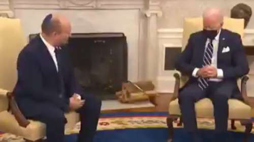 Viral ο Τζο Μπάιντεν: Τον πήρε ο... ύπνος όταν μιλούσε ο πρωθυπουργος του Ισραήλ [βίντεο]