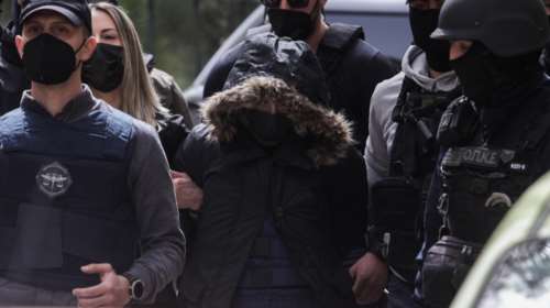 Ρούλα Πισπιρίγκου: Και πάλι με δολοφονικό, παγωμένο βλέμμα στην ανακρίτρια [εικόνες]