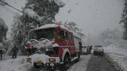 Κακοκαιρία &quot;Ελπίς&quot;: Πάνω από 960 κλήσεις στην Πυροσβεστική - 725 μεταφορές ατόμων σε ασφαλές σημείο