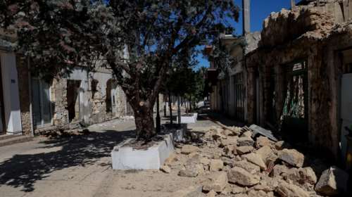 Κρήτη: Νέος ισχυρός μετασεισμός 5,3 Ρίχτερ