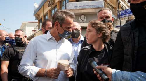 Αυτοψία Μητσοτάκη στην Καρδίτσα: Πολύ γρήγορα οι αποζημιώσεις στους πληγέντες [εικόνες]