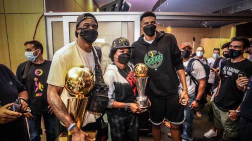 Σπουδαία κίνηση των αδελφών Αντετοκούνμπο: Στους πυρόπληκτους το 50% των εσόδων από το e-shop τους