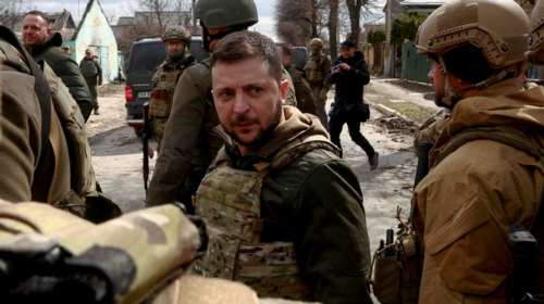 Σοκάρουν οι δύο φωτογραφίες του Ζελένσκι: Πριν τον πόλεμο και μετά από 40 ημέρες [εικόνες]