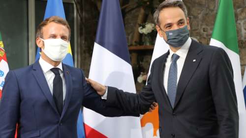 Σύνοδος EUMED 9: Μακρόν, Ντράγκι και Φον ντερ Λάιεν στην Αθήνα με το βλέμμα στην AUKUS