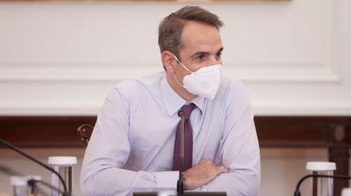 Συνεδρίαση του ΚΥΣΕΑ υπό την προεδρία του Κυριάκου Μητσοτάκη