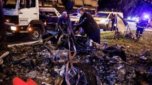 Τροχαίο Τζώρτζη Μονογυιού: Σε κατάσταση σοκ η μητέρα του - Μεταφέρθηκε στο νοσοκομείο