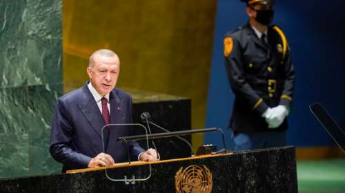 Ερντογάν στον ΟΗΕ: Δεν μπορούν να μας αγνοούν για τις θαλάσσιες ζώνες - Υπέρ διάσκεψης για ανατολική Μεσόγειο