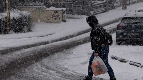 Κακοκαιρία &quot;Ελπίς&quot; - Νέα πρόβλεψη: Επιδείνωση του καιρού με σφοδρές χιονοπτώσεις τις επόμενες ώρες