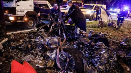 Πραγματογνώμονας για το τροχαίο Μονογυιού με τη Ferrari: Γιατί έπιασε τόσο εύκολα φωτιά; - Το μεγάλο ερώτημα