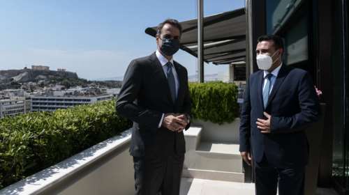 Συνάντηση Μητσοτάκη - Ζάεφ σήμερα στο Μέγαρο Μαξίμου