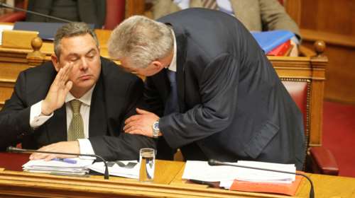 Νέοι απίστευτοι διάλογοι Καμμένου - Παπαγγελόπουλου μπροστά στον Τσίπρα: &quot;Πάρε τον εισαγγελέα Ζαγοραίο να τους...&quot;