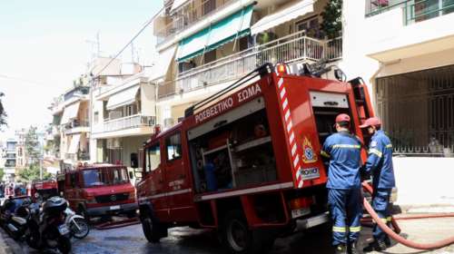 Τραγωδία στο Ιλιον: Νεκρή γυναίκα από φωτιά σε διαμέρισμα