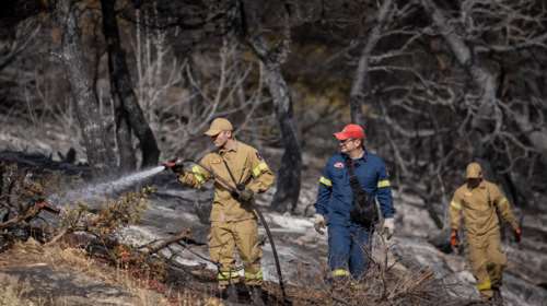 Χωρίς ενεργό μέτωπο η πυρκαγιά στη Νέα Μάκρη - Σε εξέλιξη οι έρευνες για εμπρησμό
