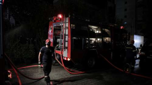 Πυρκαγιά σε ισόγειο διαμέρισμα στην Καλλιθέα