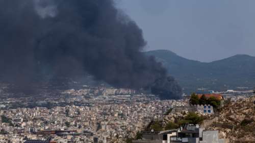 Αστεροσκοπείο: Η διασπορά του καπνού από τη μεγάλη φωτιά στη Μεταμόρφωση [βίντεο]