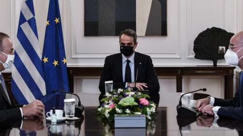 Προς ήρεμα νερά τα ελληνοτουρκικά μετά την επίσκεψη Τσαβούσογλου: Επόμενο βήμα η συνάντηση Μητσοτάκη - Ερντογάν