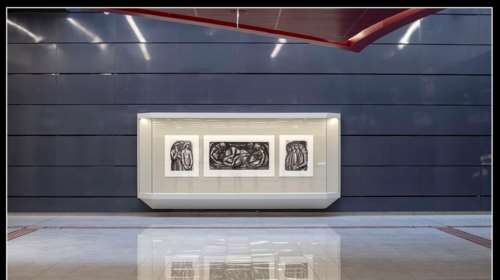 Ο &quot;Επιτάφιος&quot; του Τάσσου στον σταθμό Μετρό της Νίκαιας [εικόνες]