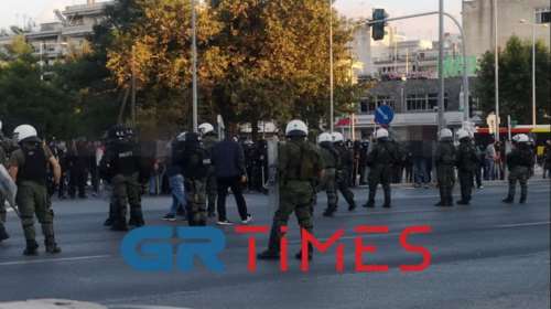 Θεσσαλονίκη: Ενταση σε συγκεντρώσεις αντιεξουσιαστών και ακροδεξιών στη Σταυρούπολη [βίντεο]