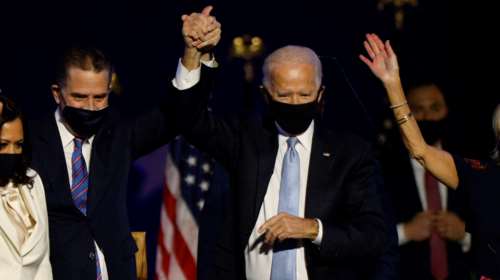 Ενωτικός στην ομιλία της νίκης ο Μπάιντεν: &quot;Δεσμεύομαι να είμαι πρόεδρος που ενώνει, όχι που διχάζει&quot;
