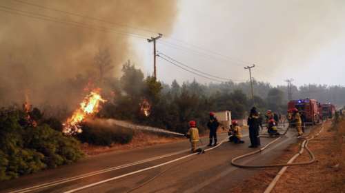 Πολύ υψηλός κίνδυνος πυρκαγιάς σήμερα σε τρεις περιφέρειες [χάρτης]