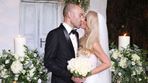 Παντρεύτηκε η παρουσιάστρια Κατερίνα Ζαγοραίου: Το γοργονέ νυφικό &amp; το πάρτι στο Island [εικόνες]